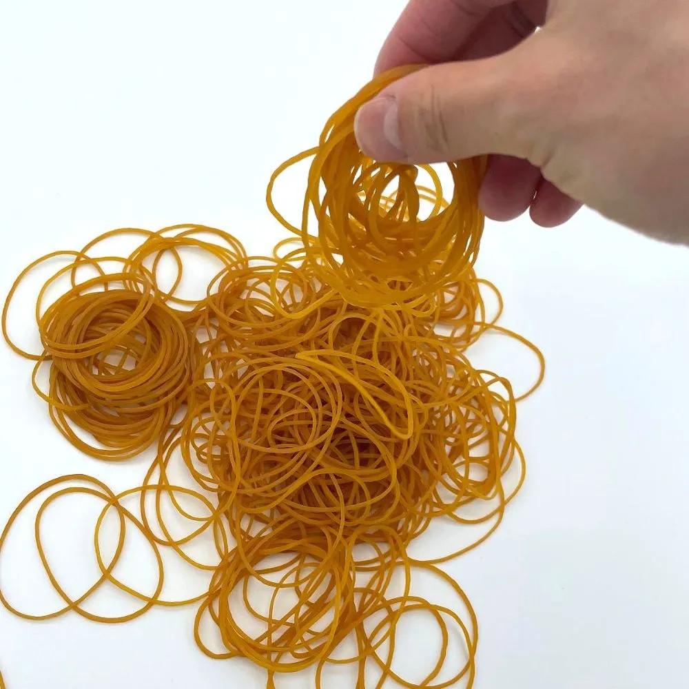 Large capacity yellow rubber band 500g office supplies