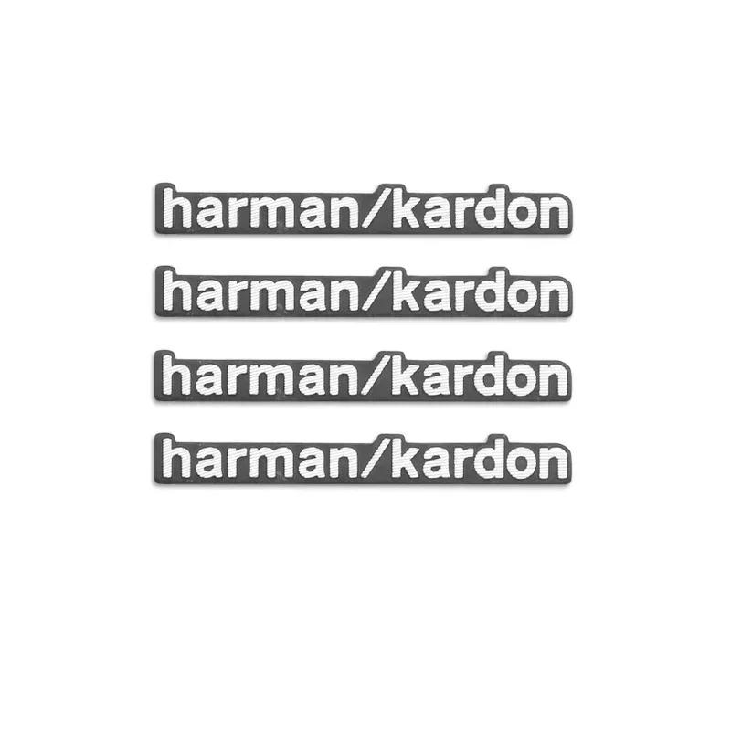 Σήμα Harman Kardon αλουμινίου 3D αυτοκόλλητα ηχοσυστήματος αυτοκινήτου Για mercedes benz kia sportage cooper volkswagen Mitsubishis Cadillac focus