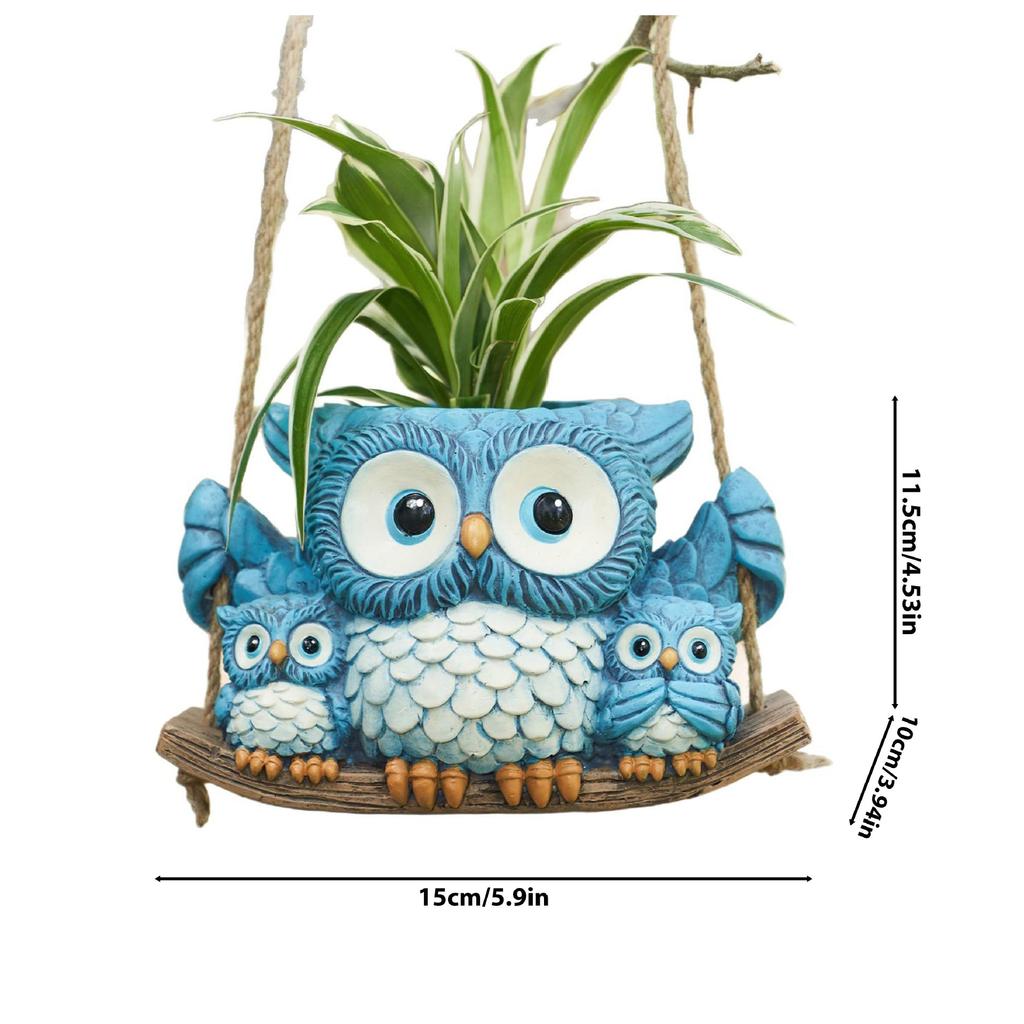 Eule Dekorative Töpfe, Eule Hängetöpfe für Heimdeko, Dekoration für neues Zuhause, Geschenk für Freunde