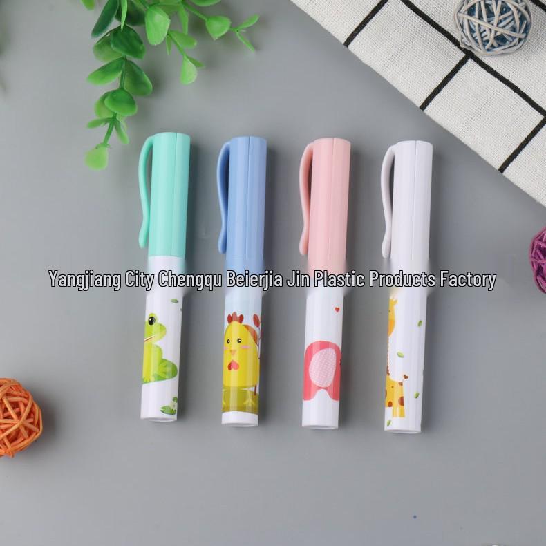 Przenośne składane nożyczki w kształcie długopisu dla uczniów i do sztuki, idealne do cięcia papieru i rękodzieła