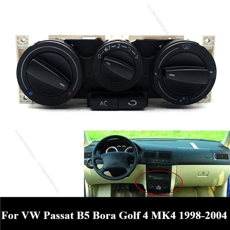 1J0820045F OE AC Air Condition Climate Control Switch Panel For VW Passat B5 Bora Golf 4 MK4 1998 1999 2000 2001 2002 2003 2004