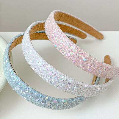 Rutschfestes Pailletten-Stirnband Modische Vielseitige Haaraccessoires Haarbänder Mädchen Tägliche Haaraccessoires