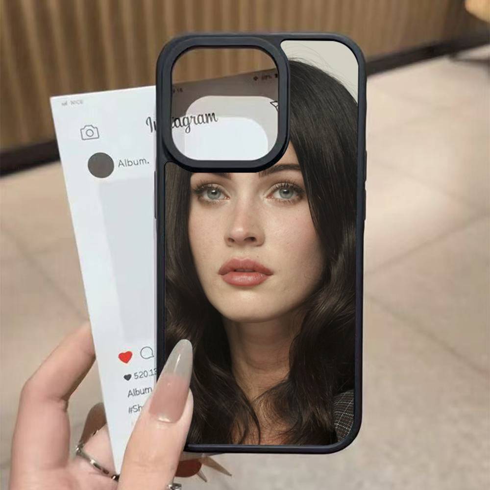 Jennifers Body Megan Fox Black Silicone Hard Plastic Phone Case For Iphone 17 Air 16 15 14 13 12 11 Pro Max PC+TPU Case