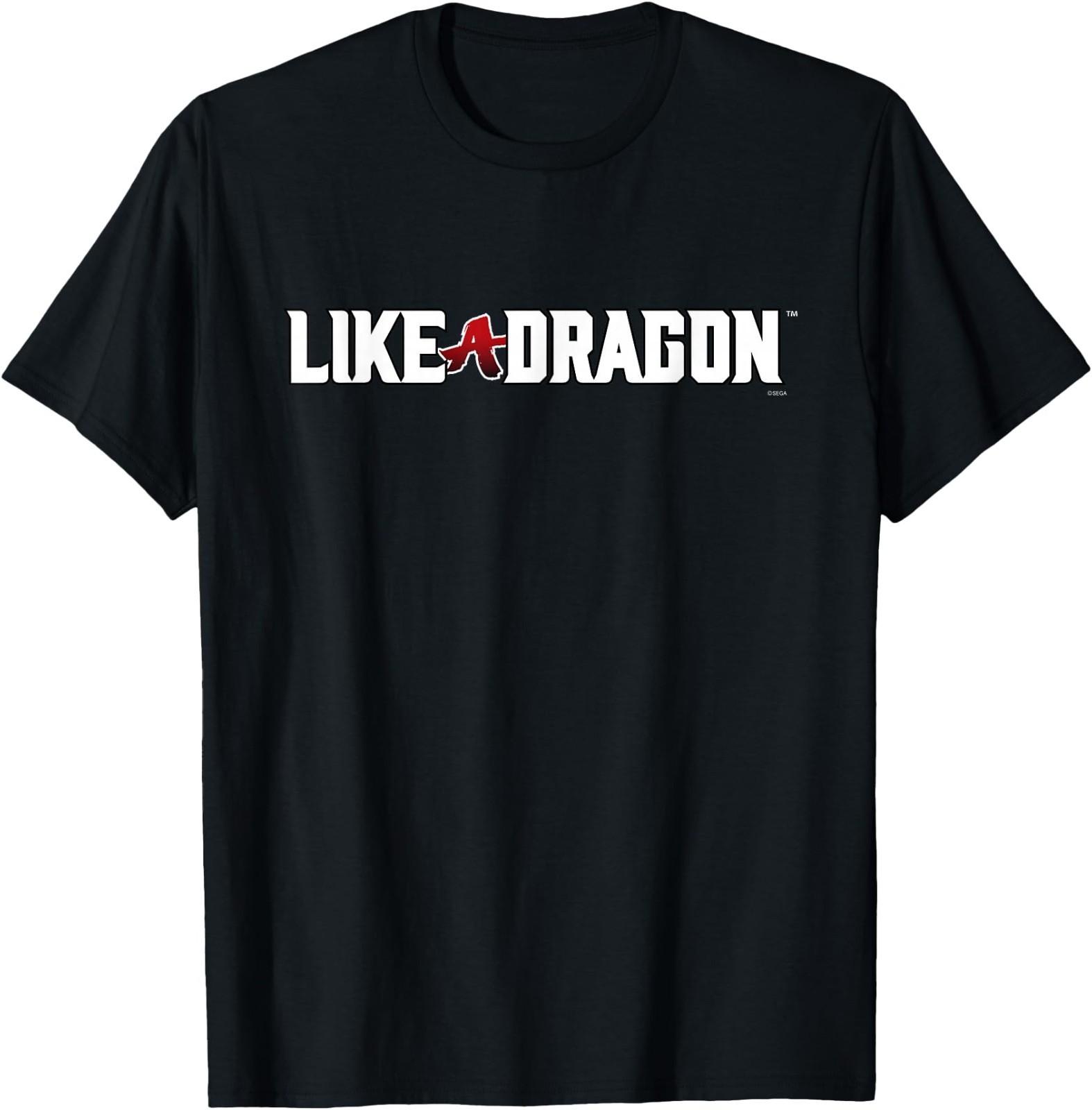 Like a Dragon & Yakuza White Logo T-Shirt L