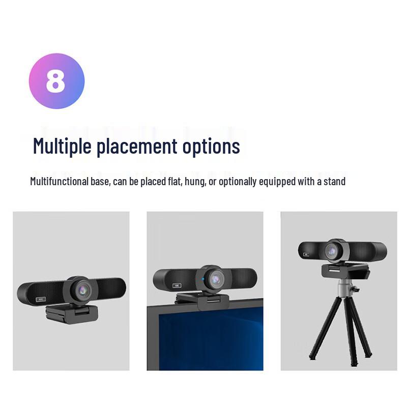 Kaimile KML-C900E 4K HD USB Webcam (CN Version)