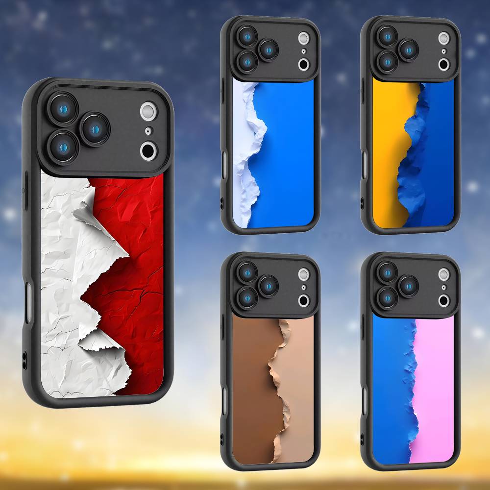 3D Skin Wrap pattern Phone Case For iPhone 17,16,15,14,13,12,Pro,Max,Plus,E,SE4,Air, emery Black Full Coverage TPU
