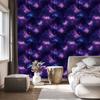 Watercolor Galaxy Navy Blue and Indigo Wallpaper, Indigo Background 50x1000