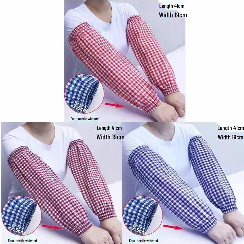 

Унисекс Длинные Хлопковые Рабочие Нарукавники - Весна и Осень, Плотные, Грязеотталкивающие, Удлиненные