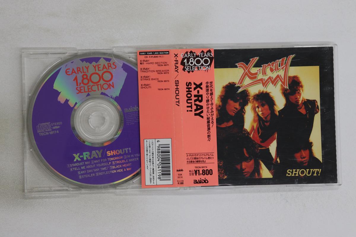 

CD X-RAY - Shout! TECN18174 BAIDIS 1992 Japan Obi Metal Used