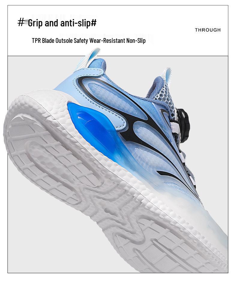 Boys' 2026 Summer Mesh Breathable Non-Slip Lightweight Running Shoes
