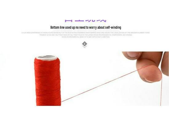 202 Electric Mini Desktop Sewing Machine with Micro Foot Pedal for Thick Fabrics