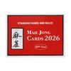 Carte Mah Jongg Edizione 2026 Mani Standard e Regole Set Ufficiale per Torneo e Gioco Casual con Linee Guida e Sistema di Punteggio Aggiornati