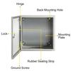 NEMA Steel Enclosure, 20 X 20 X 6\'\' NEMA 4X Steel Electrical Box, IP66 Waterproof & Dustproof, Outdoor/Indoor Electrical Junction Box, with Mounting