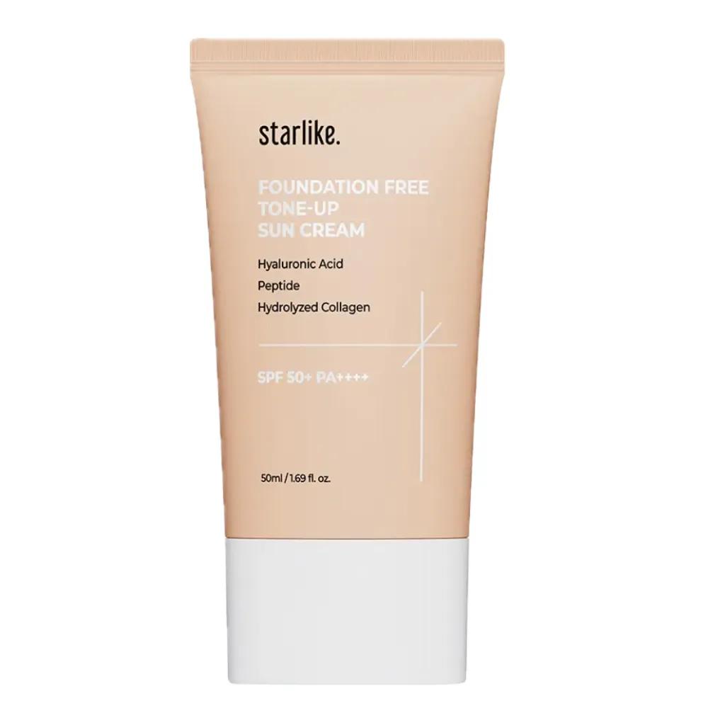 [Easy Base/Blemish Coverage] Starlike Foundation-Free Tone-Up Sun Cream 50ml 1