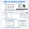 LAUNCH CR3001 Automotive OBD2 Diagnostic Scanner Car Check Engine Light OBD Code Reader Lifetime Free Update pk ELM327