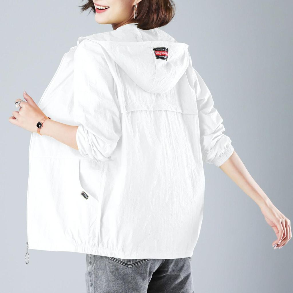 Damen Winterjacke mit Kapuze, Dünnmantel, Lässige Langarmjacke mit Kapuze, Windjacke für Damen, Sonnenschutzjacke, Übergröße
