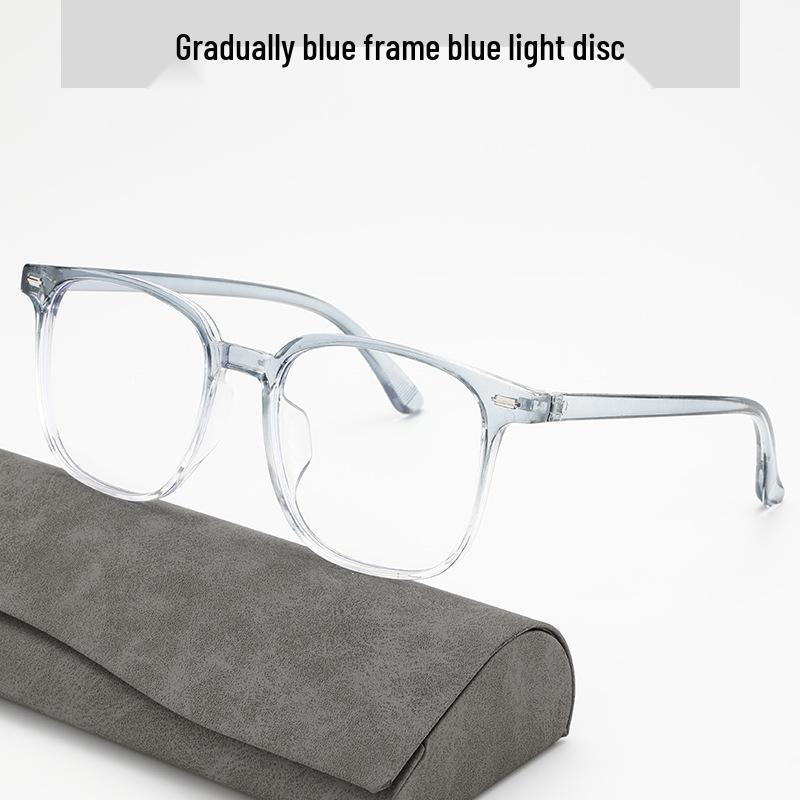 Korean Style Unisex Anti-Blue Light Trendy Large Frame Glasses