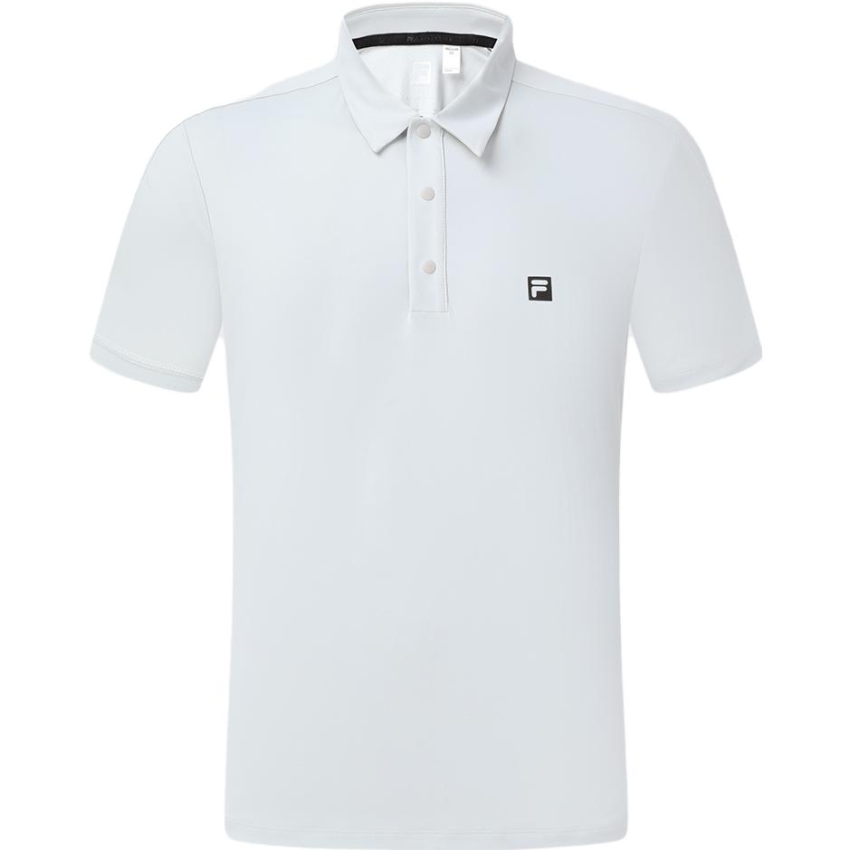 New FILA Polo Shirt Men's Pearl Gray A11M321117FGY