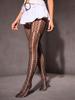 1/2 Pairs High Waist Women'S Mesh Stockings High Elastic Party Nightclub Tights Long Stockings