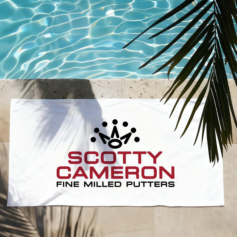 Fashion S-Scotty-Y Logo C-Cameron Towel Quick Dry Absorbent Beach Towel for Sports, Fitness, Swimming and Outdoor Activities
