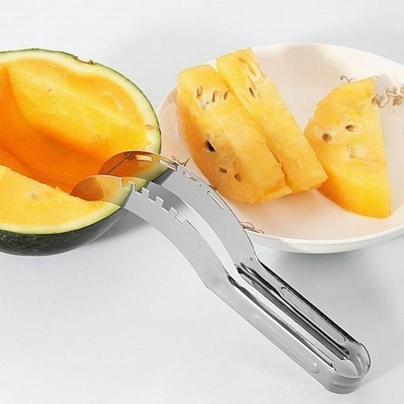 Buy Stainless Steel Melon Slicer Cutter Corer Server Splitter