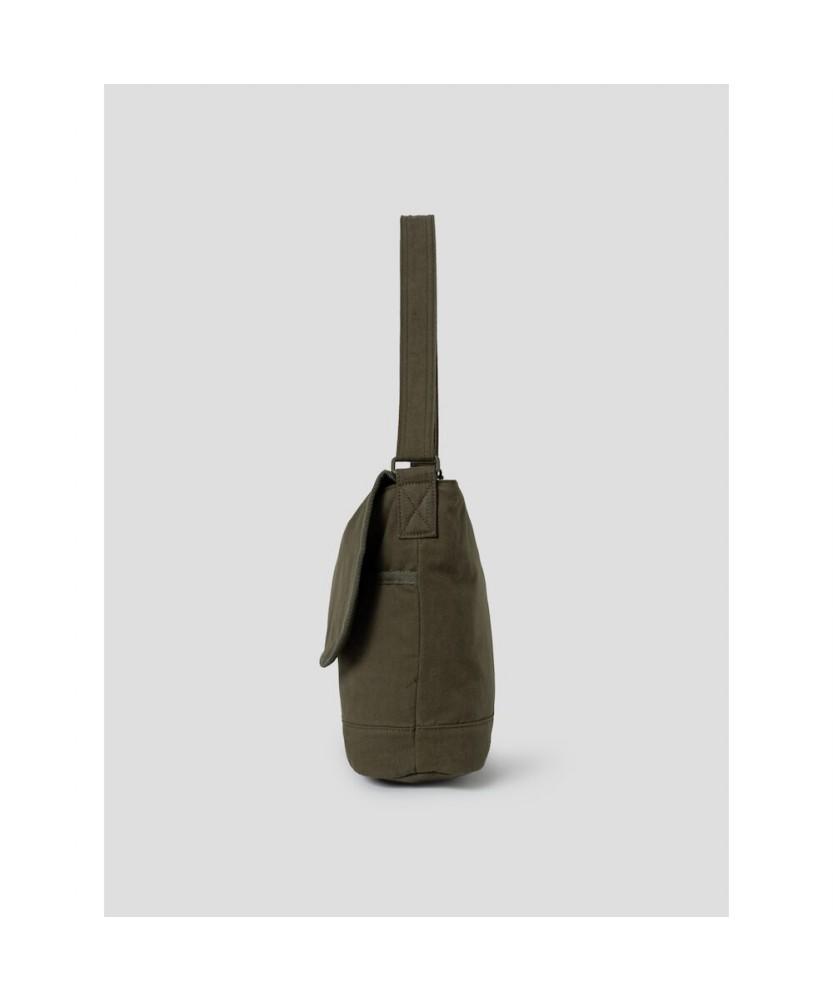 8seconds Zipper Point Flap Crossbody Bag Khaki