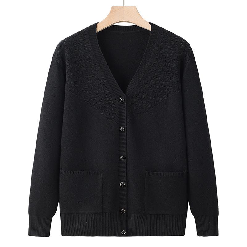 

Большие размеры Весна и осень 2024 Новое женское тонкое пальто Удобное повседневное модное свободное пальто с V-образным воротником Женское пальто 4XL чёрный