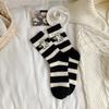 Female Autumn and Winter Thickened Warm Lovely Month Home Sleep Tube Socks