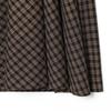 European Style 2026 Women's Slimming Pleated Plaid Skirt