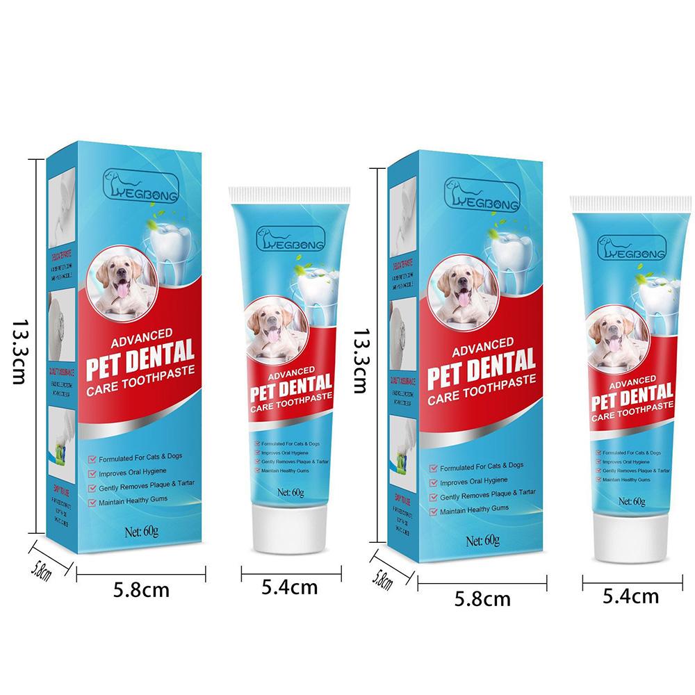 Pet Toothpaste Cats Dogs Cleaning Products Pet Oral Gum Care Cleaning Toothpaste Prevent Teeth Calculus Cats Edible Toothpaste