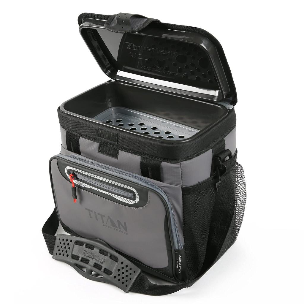 Titan Deep Freeze Cooler 16 Limited Compact Box, 8L, Cans, Gray, Edition,