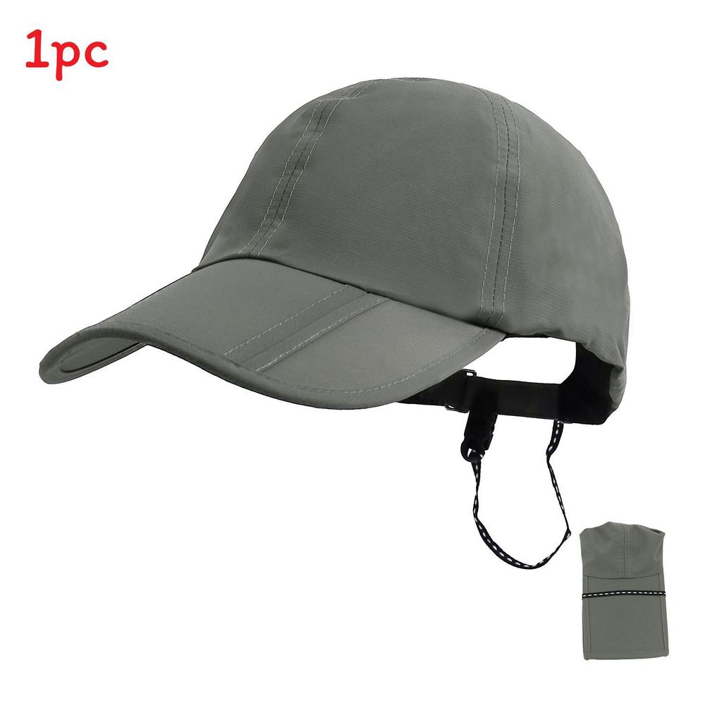 Outdoor Sports Cap With Upf50 Waterproof Nylon For Fishing And Running Enthusiasts