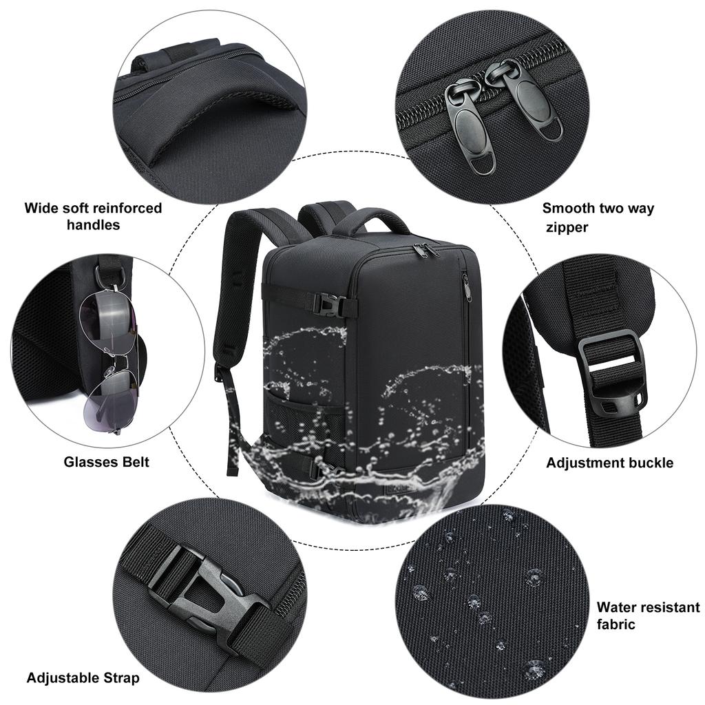 Travel Backpacks 40X20X25 Ryanair Hand Luggage With Laptop Compartment Portable Luggage Students Business People School Cabinbag