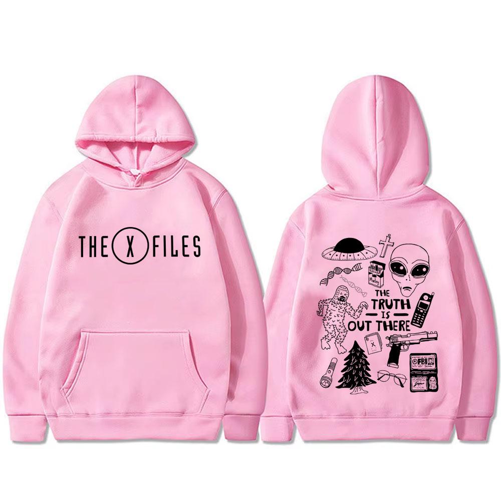 Movie The X Files The Truth Is Out There Merch Hoodie Unisex Clothing Casual Humor Pullover Hoodies Funny Streetwear
