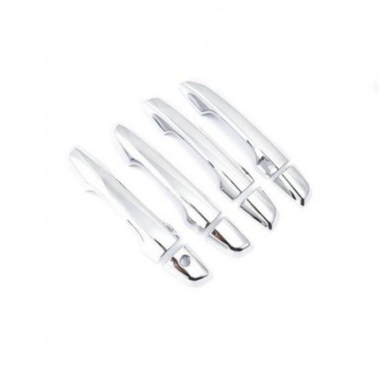 Chrome 8PCS Exterior Door Handle Cover Trim For Honda CR-V CRV 2017-2022