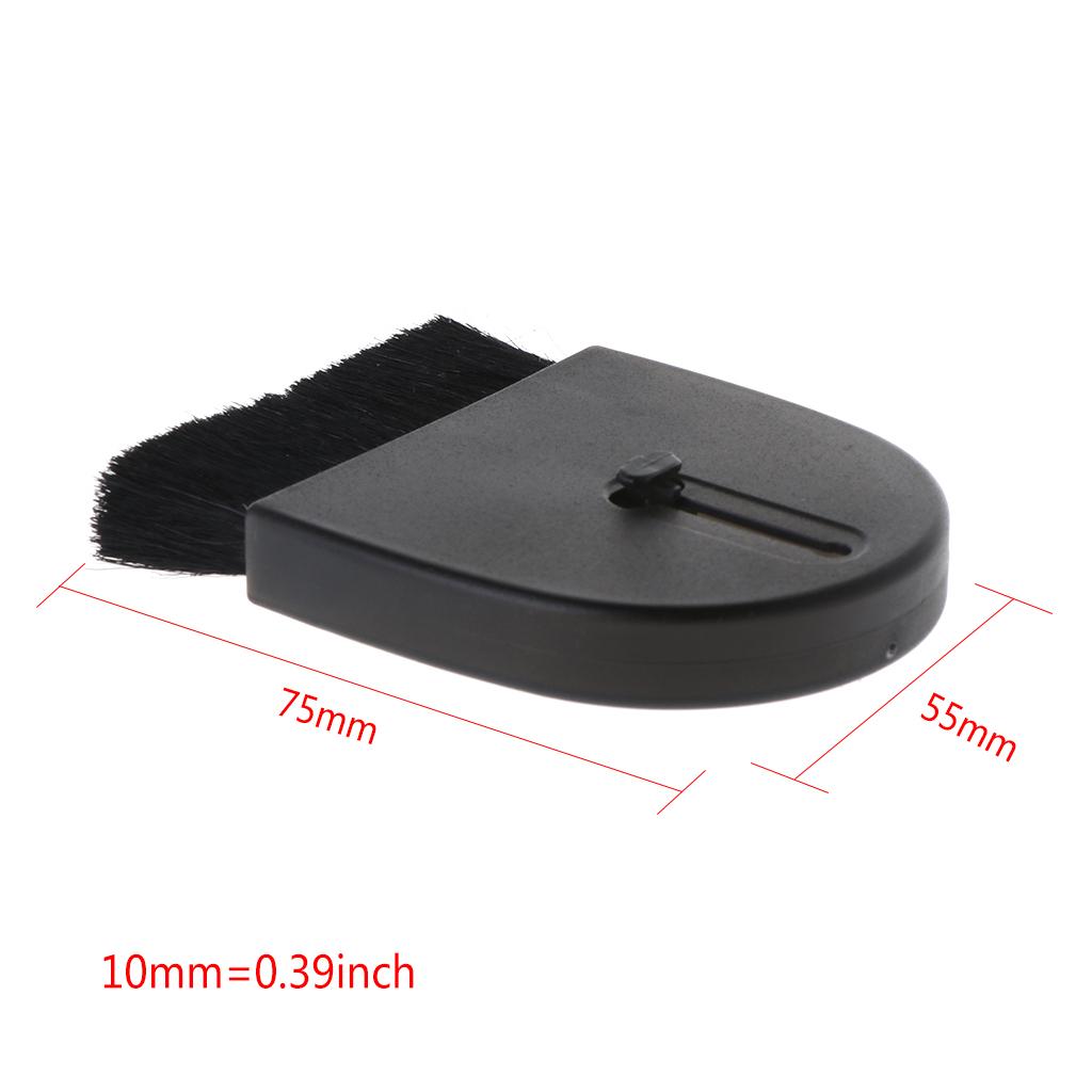 Vinyl Record Player Cleaner Soft Wool Brush Turntable CD Album Cartridge Clean Dust Removal Brush Wool Cleaning Brush