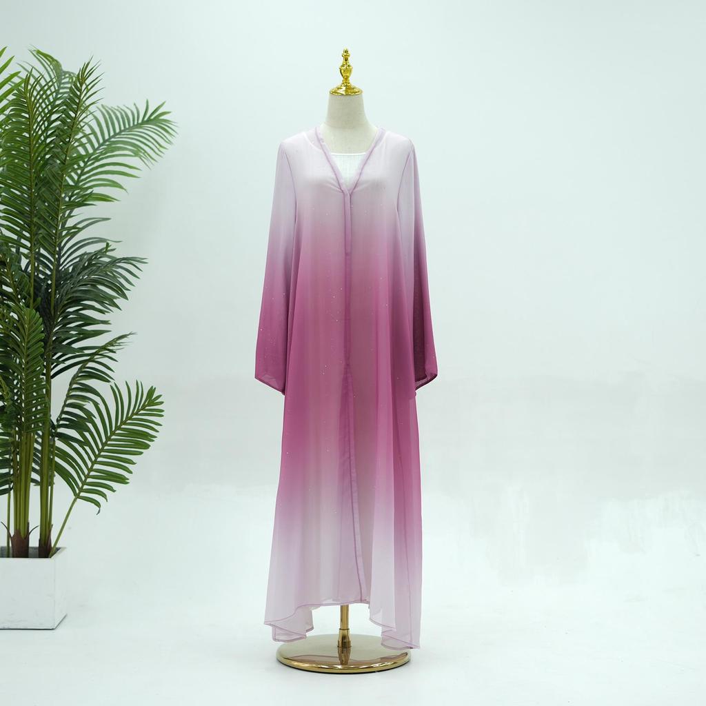 Opaska na głowę Loriya Gradient Color i codzienny kardigan imprezowy LR841 z 2024 roku