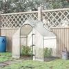 Greenhouse, Walk-In, 1.80 x 1.00 x 1.68 m, Foil Greenhouse, Sturdy Tarp, White