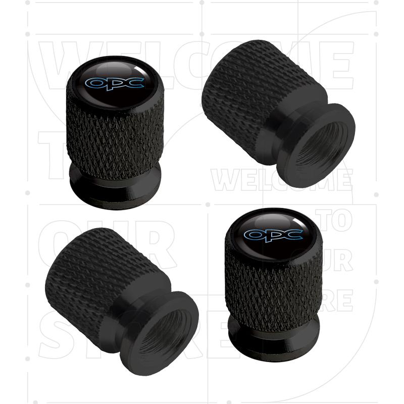 For Opel OPC Line Rocks Insignia Zafira Mokka LOGO 4pcs Car Wheel Tire Valve Aluminum Caps Tyre Stem Covers Airdust Waterproof