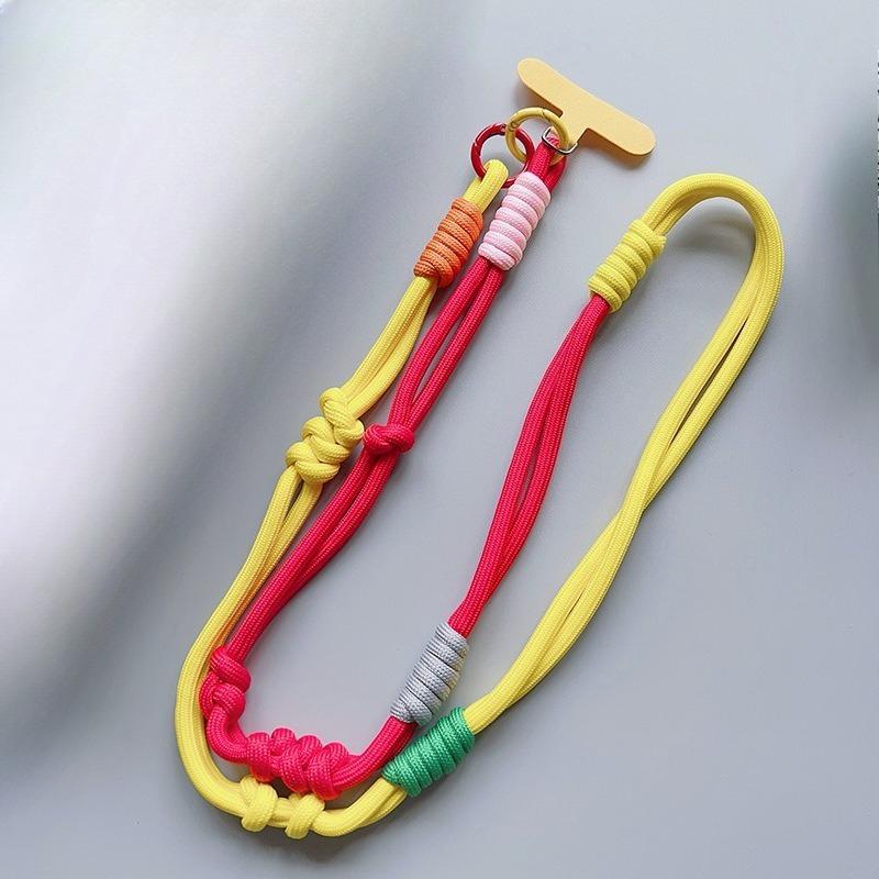 Creative Knot Mobile Phone Universal Lanyard Crossbody Rope Long Phone Lanyard Shoulder Strap Outdoor Phone Case Bag Lanyard