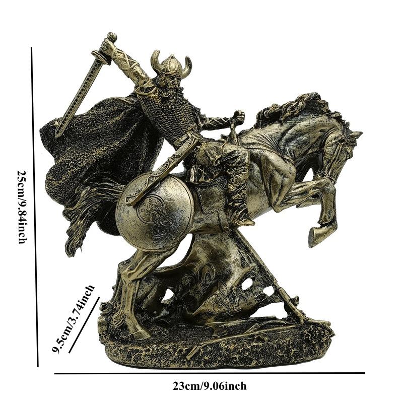 Vintage Medieval Warrior Armor Models, Armored Knights, Indoor Tabletop Decorations, Home Decor Crafts