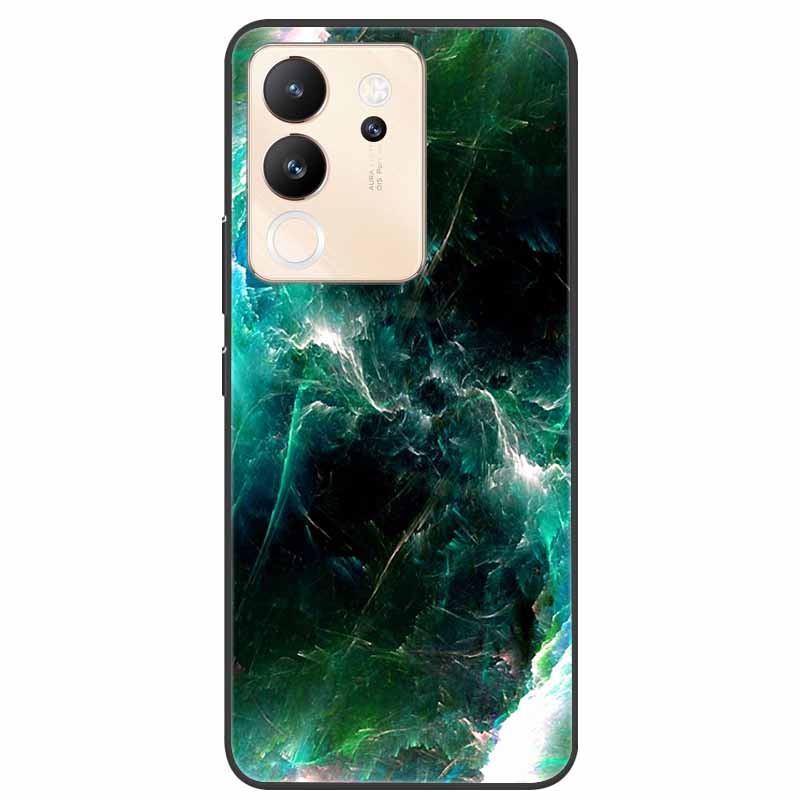 For Vivo V30 Lite Case 6.67'' Silicone Painted Soft TPU Protective Cover for Vivo V 30 Lite 5G Phone Cases V30Lite V2314 Cartoon