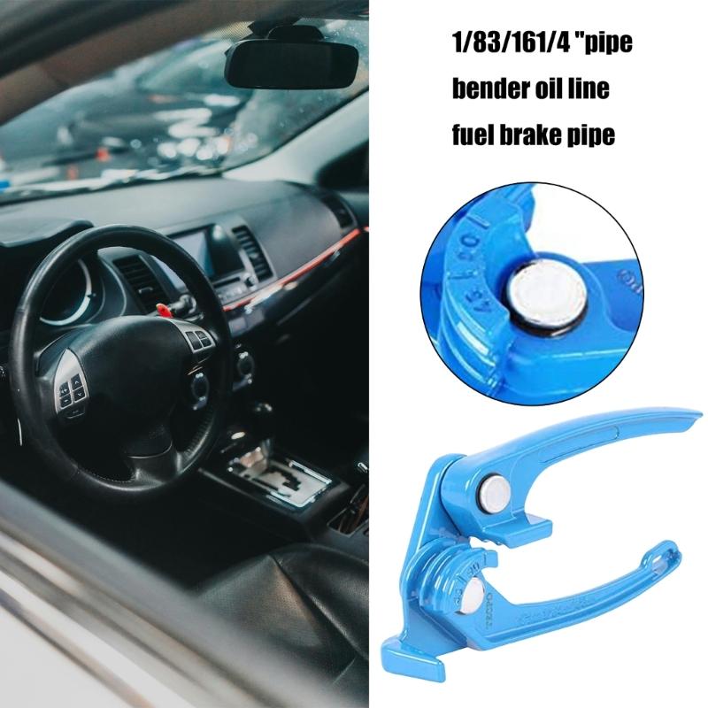 Versatile Pipe Bender Simple Operate Bending Tool Manual Pipe Bending Tool Carbon Steel Bender for Builders & Homeowners