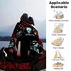 1pc Gorillaz Cartoon Throw Blanket Soft Flannel, Cozy All Season Polyester Perfect for Home, Office