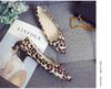 Fashion Leopard Shoes Women Flats Woman Casual Shoes Pointe Toe Spring Summer Flat Fashion Ladies Shoes Slip-on Big Size