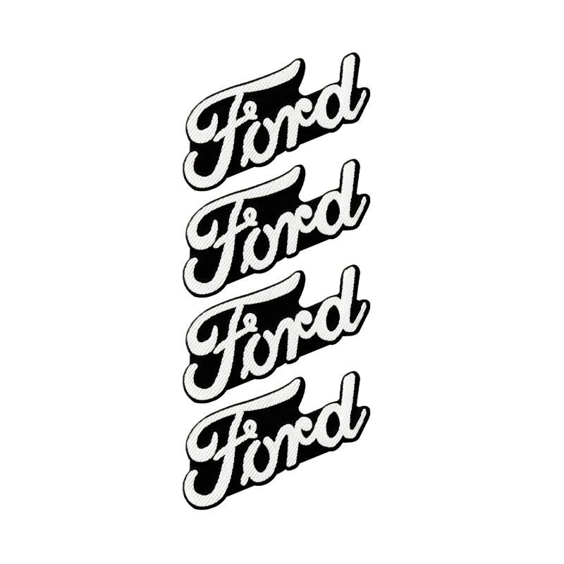 For Ford Focus mk2 3 Fiesta Ranger Fusion Mondeo Mustang Transit Kuga Fusion Car Audio Decorate 3D Aluminum Badge Emblem Sticker GT9