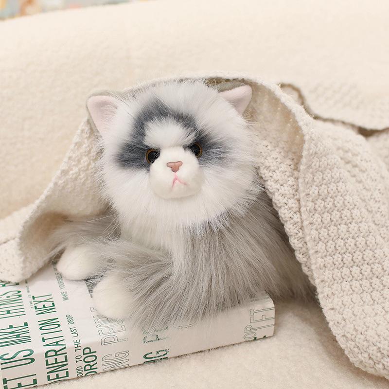 New New Ragdoll Cat Doll Plush Toy Kitten Siamese Cat Doll Ragdoll Children's Birthday Gift Doll