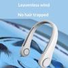 2026 New Arrivals 1200Mah Usb Portable Neck Fan Rechargeable Mini Charging Fan Outdoor Quick Cooling Sports Style Hands-Free