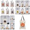 Durable And Stylish Halloween Candy Bag With Pumpkin Design For Party Favors And Gifts