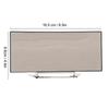 Mirror Digital Alarm Clock Temperature Display LED Curved Mirror Digital Electronic Clock for Home Bedroom Decor